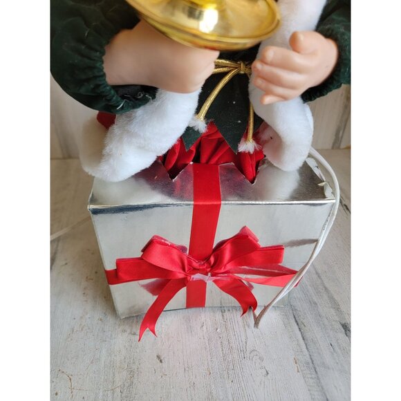 Vintage Telco‎ elf motionette candle gift box Xmas animated - Picture 7 of 14